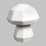 MB1625 Large Faceted Mushroom